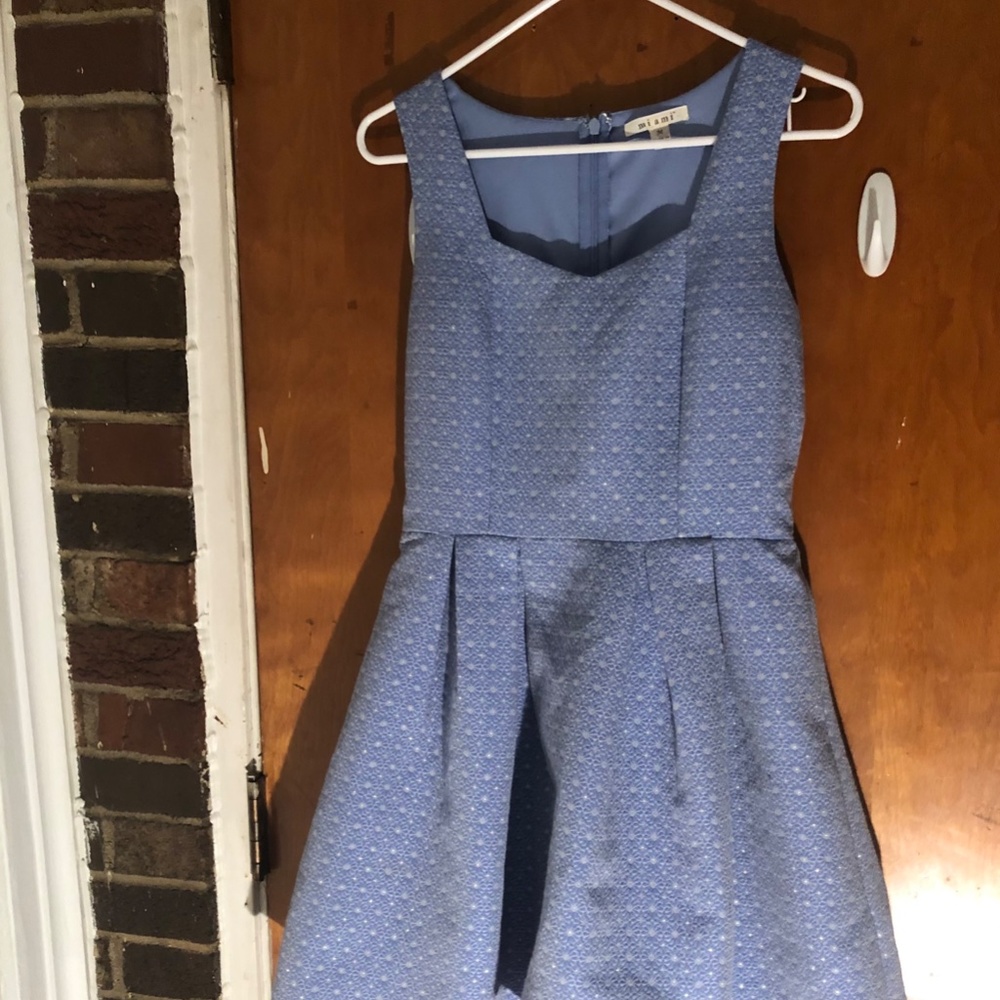Wonderful quality, beautiful Miami, Blue - White dress